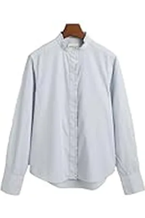 GANT REG Striped Frill Detail Shirt, , 40