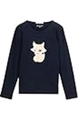 TOM TAILOR Meisjesshirt met lange mouwen en omkeerbare paillet, , 92-98