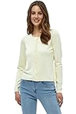 Minus Dames New Laura Cardigan, Citroen Sorbet, XL