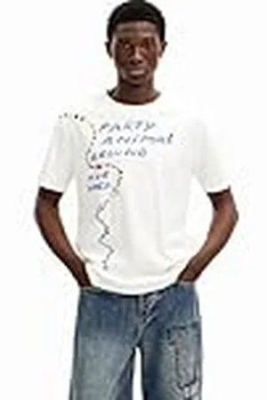 Desigual Heren Ts_David T-shirt, , XXL