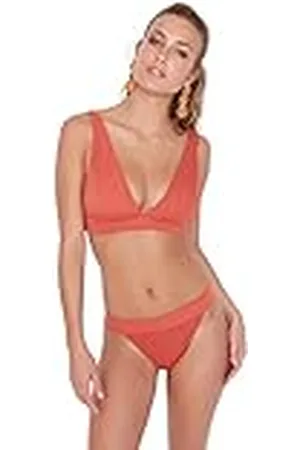Trendyol Vrouwen normale taille hoge pijpen bikinibroekje, , 100