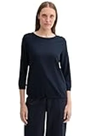TOM TAILOR T-shirt met lange mouwen voor dames, , S