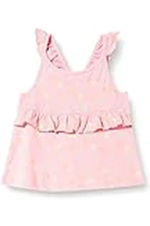 QS by s.Oliver Junior Girls 2130566 Top met ruches, , 128/134, , 128/134 cm