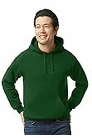 Gildan Heren Sweatshirt met capuchon Fleece sweatshirt met capuchon, stijl G18500, ,S