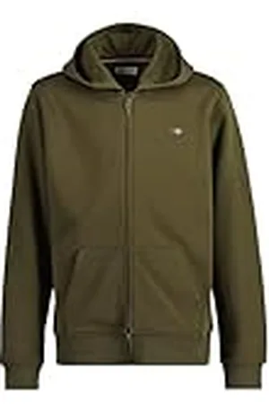 GANT Unisex kinderen Shield Zip Hoodie capuchontrui, , 134-140