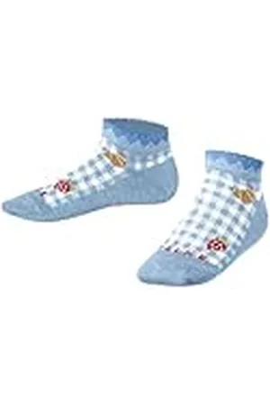 Falke Uniseks-kind Korte sokken Summer Picnic K Sn katoen kort gedessineerd 1 paar, , 31-34