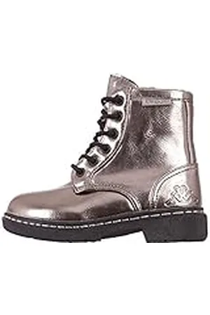 Kappa Unisex kinderen 260841k sneakers, zilver, 28 EU