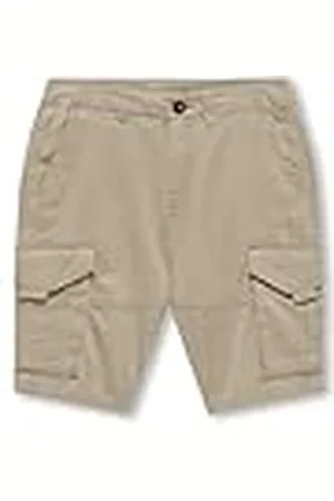 ONLY Jongens Kobmaxwell Cargo Short PNT Noos Cargoshorts, , 134