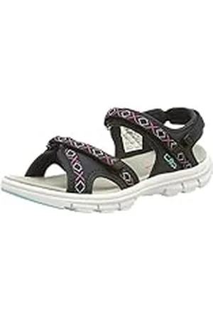CMP Almaak Wmn Hiking Sandalen met riempjes voor dames, Antraciet, lichtblauw, antraciet, 38 EU