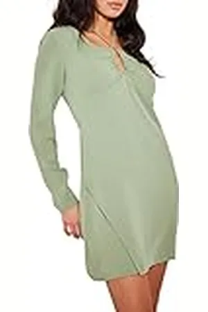 NA-KD Mini-jurk met sleutelgatdetail voor dames, casual, , 34