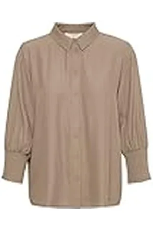 Cream Damesshirt, , 38