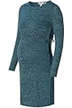 ESPRIT Damesjurk Nursing Lange Mouw, Teal Blue-455, L