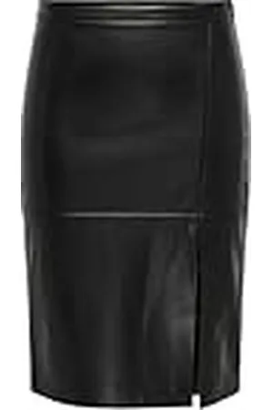 ONLY ONLNEWOLINE Faux Leather Rok CC OTW, , M