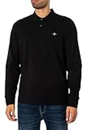 GANT Reg Shield Ls Pique Rugger Poloshirt voor heren, , 5XL