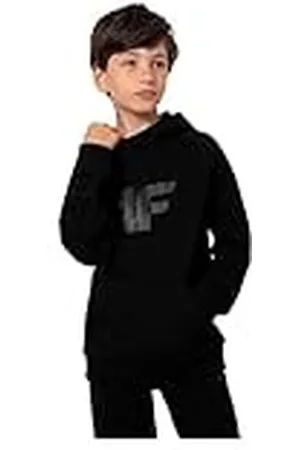 4F Sweatshirt M220 Color Deep Black, maat 134 voor heren, , 134