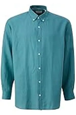 QS by s.Oliver Heren linnen overhemd lange mouwen, , 4XL