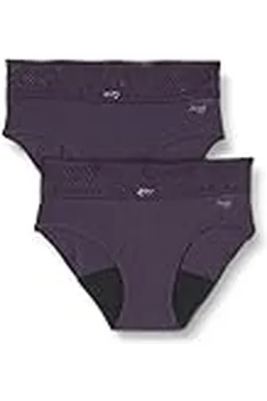 Sloggi Dames Menstrud Pants Light 2P Hipster, , L, , L