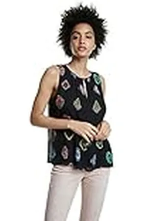 Desigual Julie Blouse voor dames, zwart (negro 2000), S