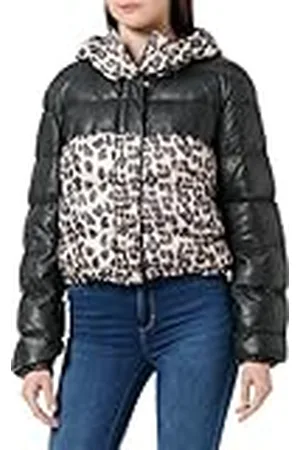 Freaky Nation Dames Soft Star-FN leer-/textielmixjas, , XL, , XL