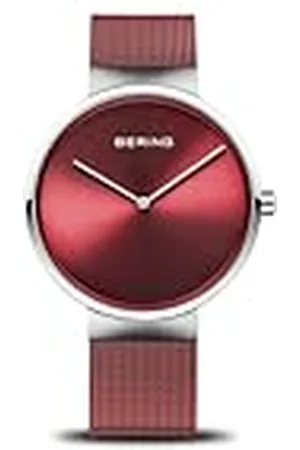 Bering Dameshorloge quartz uurwerk - klassieke collectie met roestvrij staal en saffierglas 14539-303
