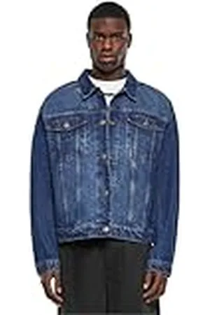 Urban classics Heavy Ounce Boxy Denim Jacket Herenjas, , S
