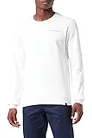 Casual Friday CFSeverin sweatshirt voor heren, pullover met ronde hals, 100% katoen, ecru (114201), L