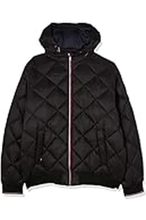 Tommy Hilfiger Heren Bt-Diamond gewatteerde capuchon jas-B gewatteerd, , 3XL, , 3XL