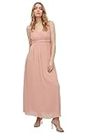 VILA Vimilina Lange jurk voor dames, Su-Noos, , 38