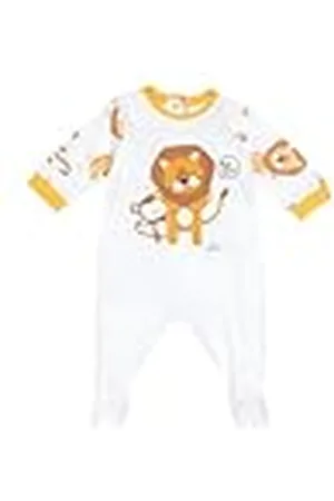 chicco Katoenen rompertje met voet, pyjama voor kinderen en pasgeborenen, uniseks, , 3 Maanden