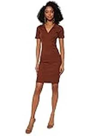 Trendyol FeMan Bodycon Slim fit gebreide jurk, , XS, , XS