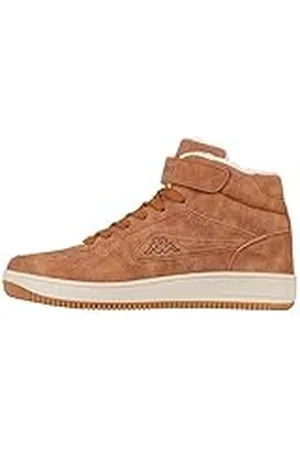Kappa Marabu Sneakers voor dames en heren, sportschoenen met -logo in reliëf en gekleurde applicaties, onderhoudsvriendelijke metgezel voor vele outfits, zwart en wit, maten 36-47, , 43 EU