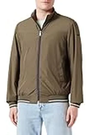 Geox Heren M JHARROD JACKETS WINTER MOS/WHITE/BLU_62, , 62