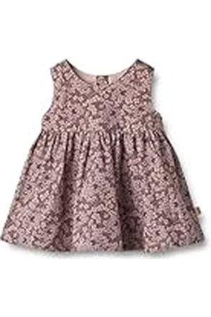 WHEAT Pinafore Wrinkles Sienna GOTS-gecertificeerd biologisch katoen kinderjurk, , 74