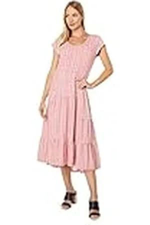 Tommy Hilfiger Gestreepte midi-jurk voor dames, , M