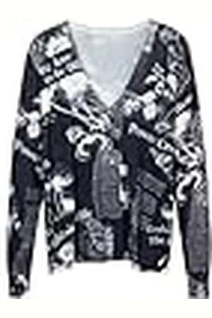 Desigual Dames Woman Flat Knit Thin Gauge Pullover Sweater, , M