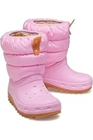 Crocs Unisex Kids Classic Neo Puff Boot K Snow, , 12 UK Child