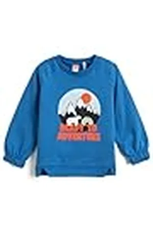 Koton Babyboys Nature Themed Bedrukt Crew Neck Elastische Manchetten Sweatshirt, , 12-18 maanden