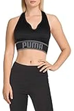 PUMA Original Apex Sportbeha voor dames, Zwart, L