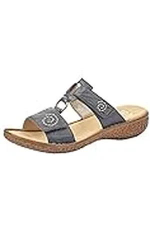 Rieker Dames Slipper V69N2, vrouwen slip-on, , 37 EU