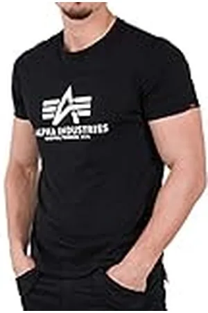 Alpha Industries Hoody B&T Hooded Sweat met rugprint voor heren Black