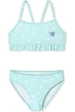 Schiesser Aqua Kids Girls Bustier Bikiniset voor meisjes, maat 92 tot 140, , 140 cm