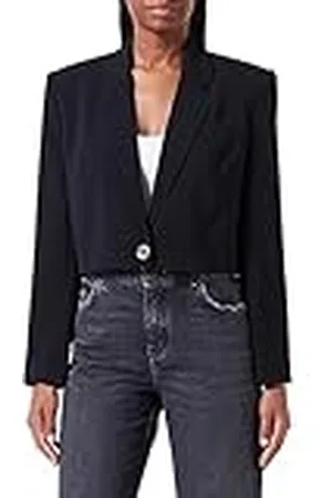 Pinko Sincrotrone Spencer Crepe Stre Blazer Dames, , 36 NL