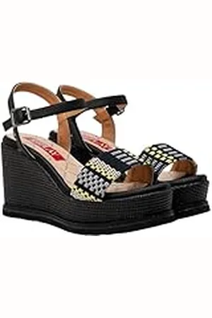 Replay Shady Block damessandalen met sleehak, 003 zwart, 41 EU, , 41 EU