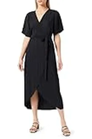 Y.A.S Y.A.S Dames olinda Ss Midi Wrap Dress S. Noos jurk, , S