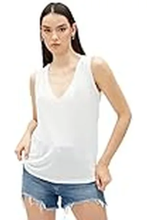 Koton Basic tanktop voor dames met V-hals, , S