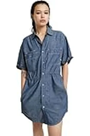 G-Star RAW Relaxed trekkoord ss dress wmn, , S