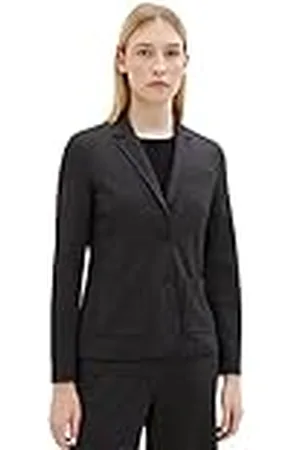 TOM TAILOR Damesblazer met ruitpatroon, , L