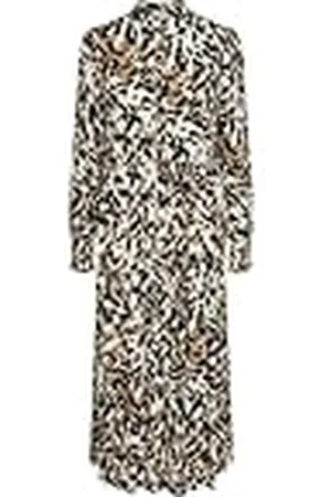 Y.A.S Dames alira Ls Long Shirt Dress S. Noos Jurk, , S