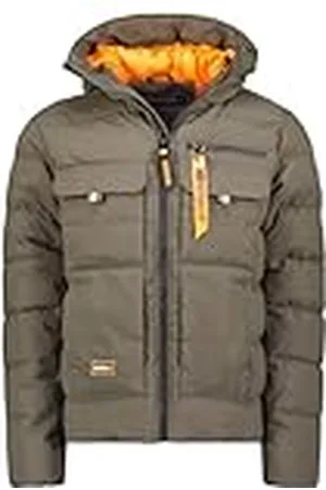 Geographical Norway Dosiba Heren Winddichte Jas Outdoor - Waterafstotende Jas Lange Mouwen Heren - Regenjas Wandelen Seizoen Lente Zomer Herfst Winter ( S), , S