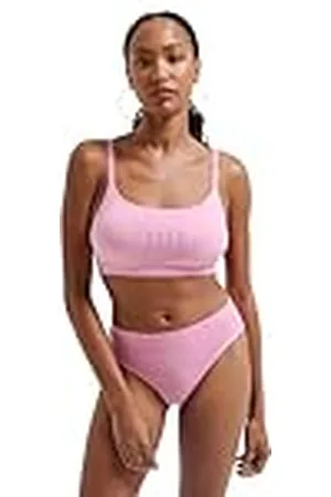 Juicy Couture Dames Juicy Diamante Bralette & HIGH Leg Brief Lingerieset, , Standaard (22-pack), , One size